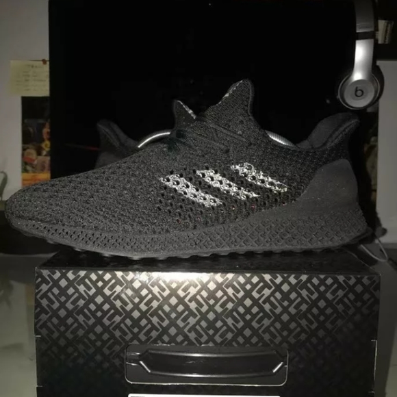 adidas 3d runner black